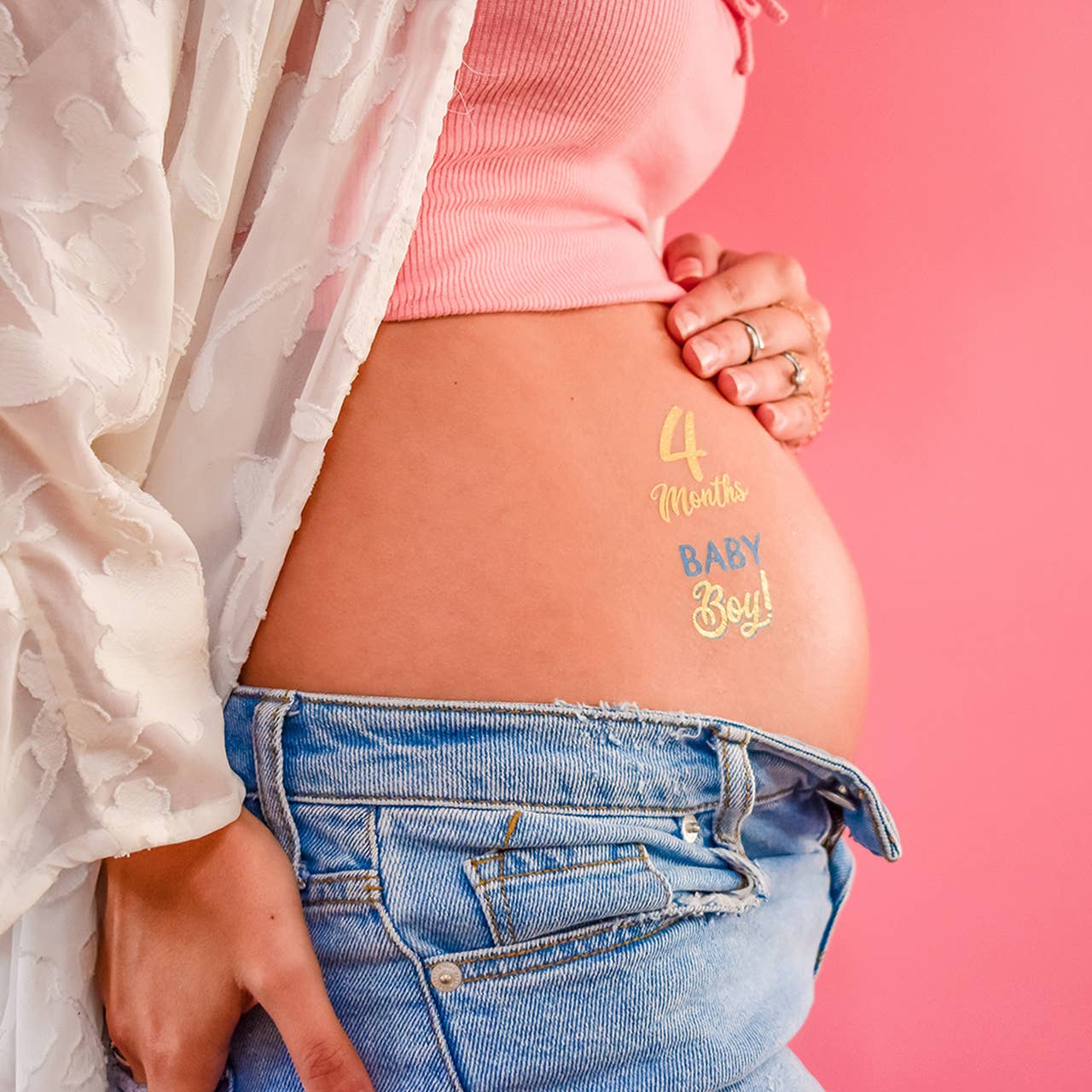 Mama Milestones Henna Temporary Tattoo Pack