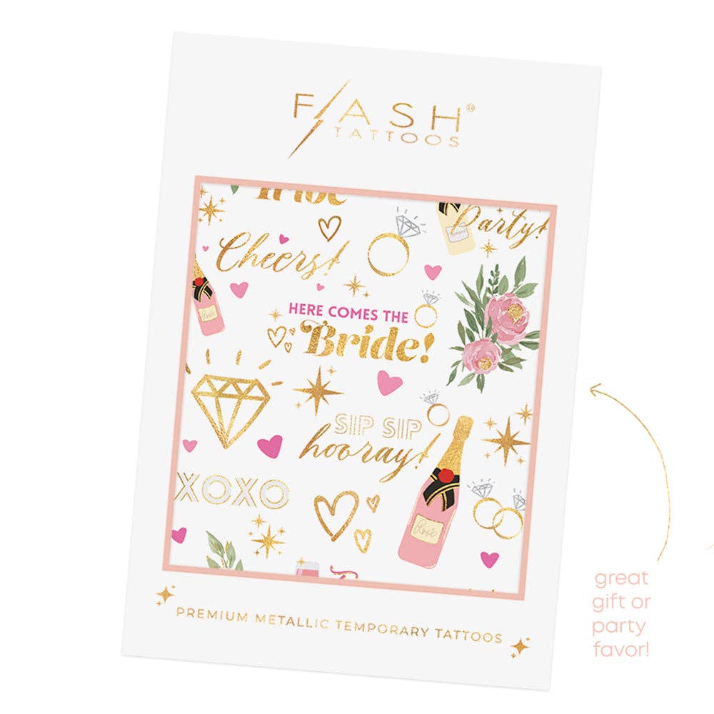 BOUGIE BACHELORETTE temporary tattoos