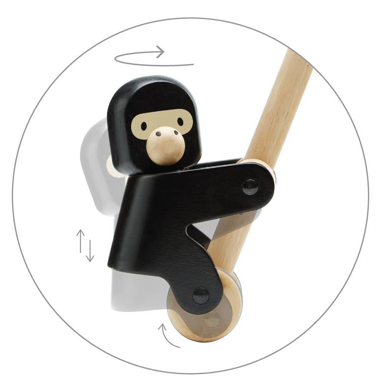 Climb Along Gorilla Baby Toy PlanToys