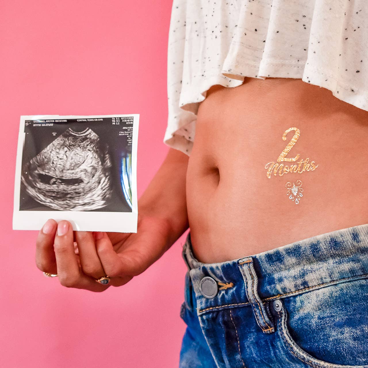 Mama Milestones Henna Temporary Tattoo Pack