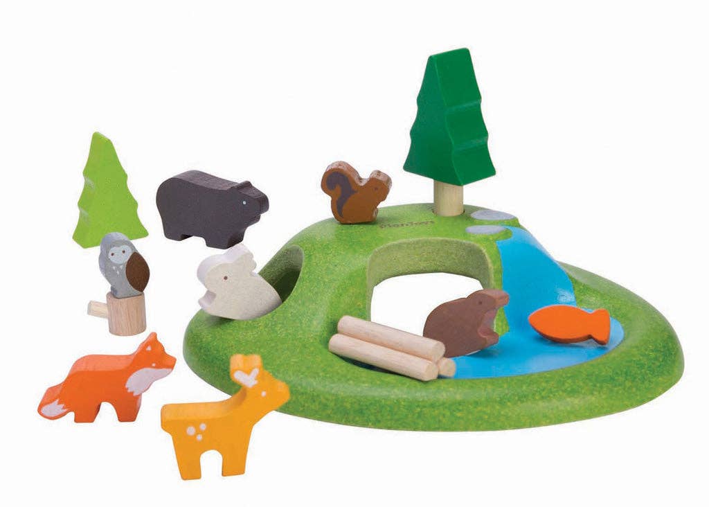 Animal Set - Wooden Playset PlanToys