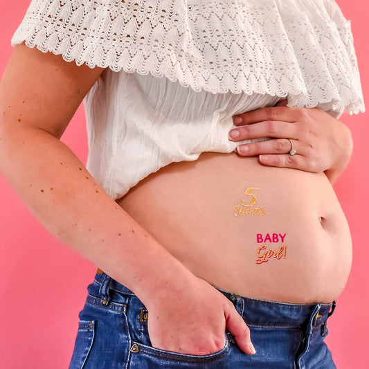 Mama Milestones Henna Temporary Tattoo Pack
