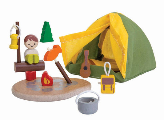 Camping Set - Wooden Dollhouse Toy PlanToys
