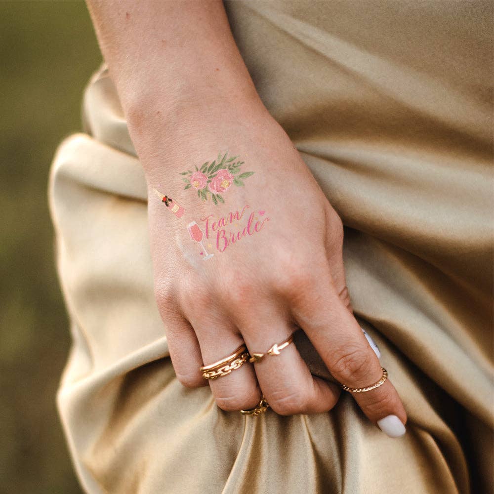 BOUGIE BACHELORETTE temporary tattoos