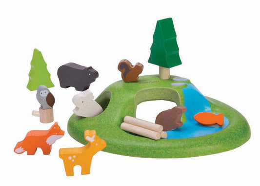 Animal Set - Wooden Playset PlanToys
