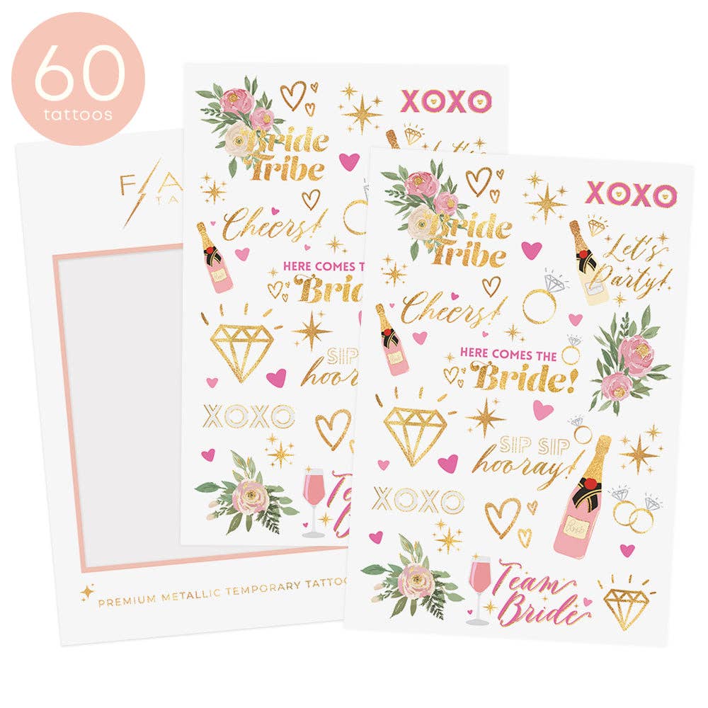 BOUGIE BACHELORETTE temporary tattoos
