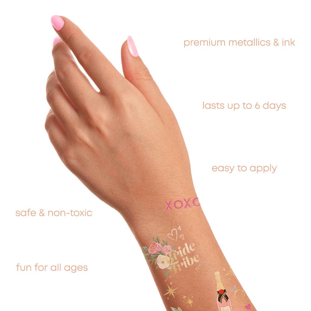 BOUGIE BACHELORETTE temporary tattoos